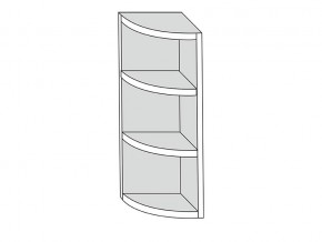 19.30.0р Полка угловая (h=913) радиусная  ЛДСП УНИ в Белоярском - beloyarskij.magazin-mebel74.ru | фото
