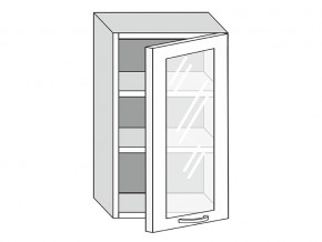 19.50.3 Шкаф настенный (h=913) на 500мм с 1-ой стекл. дверцей в Белоярском - beloyarskij.magazin-mebel74.ru | фото