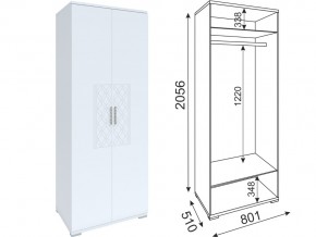 М01 Шкаф двухдверный в Белоярском - beloyarskij.magazin-mebel74.ru | фото