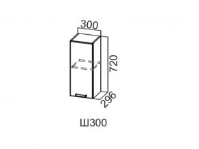 Ш300/720 Шкаф навесной 300/720 в Белоярском - beloyarskij.magazin-mebel74.ru | фото