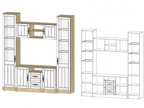 Центральная секция в Белоярском - beloyarskij.magazin-mebel74.ru | фото